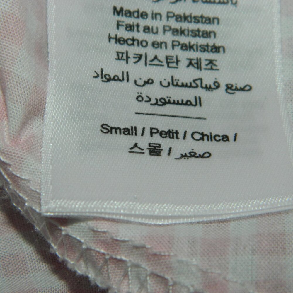 Pottery Barn Kids Gingham Easter Basket Liner "Giana" Sz S (OO-5) - Picture 5 of 5